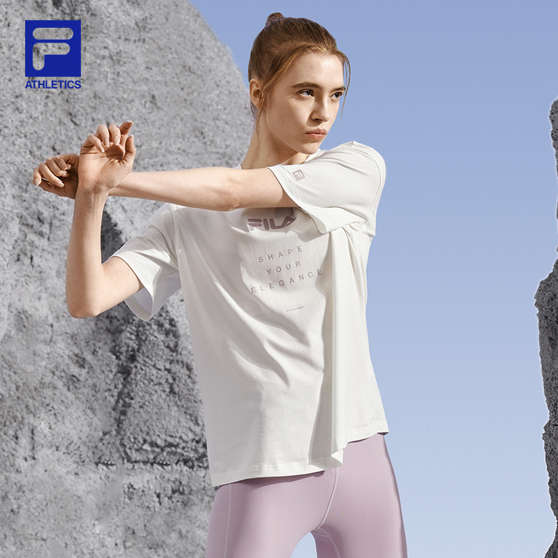FILA CORE Women's Athletics Fitness Short Sleeve Tee