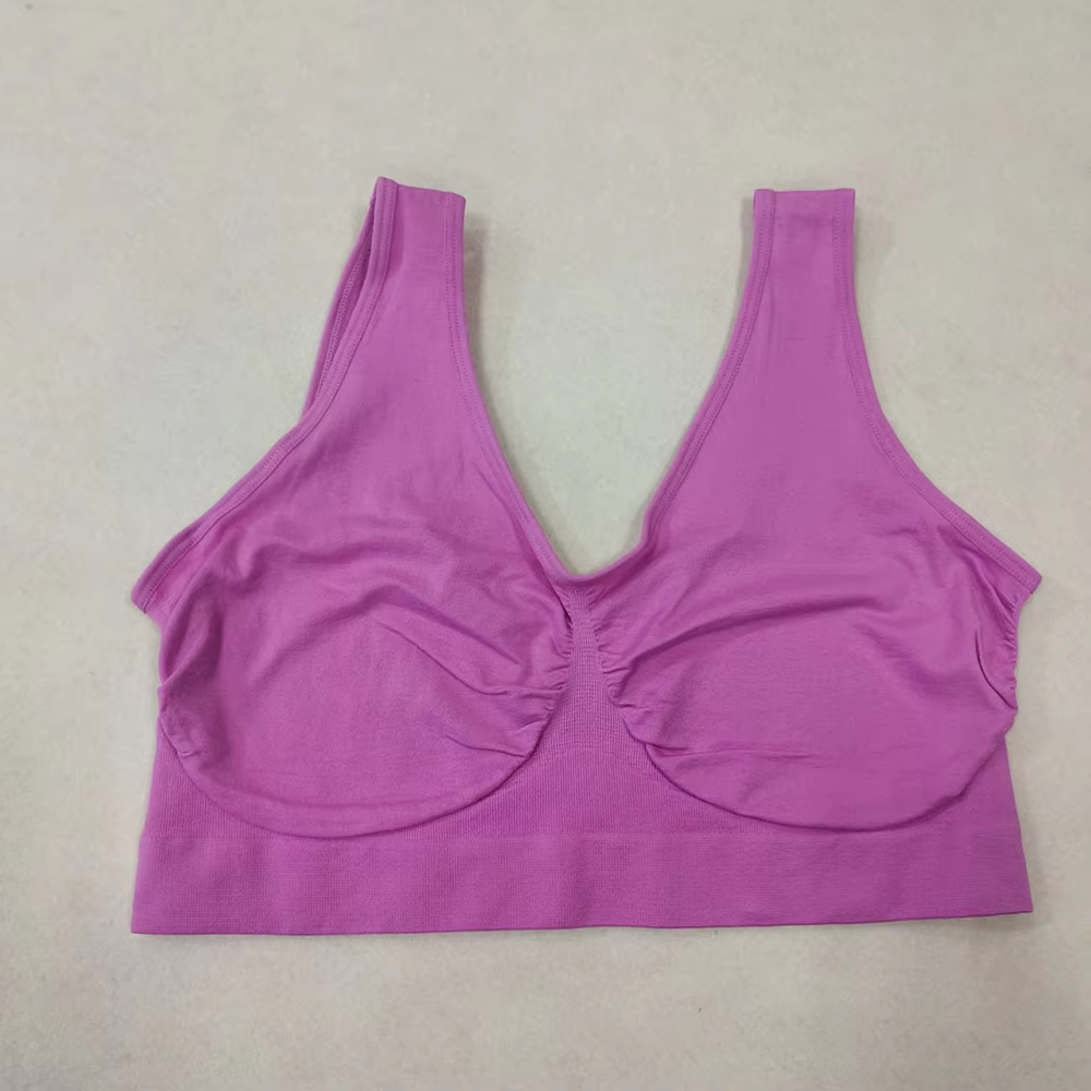 Seamless Sports Bra Women Push Up Bralette Top Fitness no pad Running Bra Women Gym Workout Bra Backless Sports Bra Vest